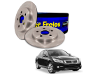 2 Disco de Freio Hipper Freios para Honda HR-V 1.8 16V 2016 até 2021 - Cod. HF713