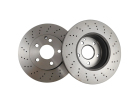2 Disco de Freio Fremax para Mercedes-Benz C200 1.8 16V 2009 até 2014 - Cod. BD6473