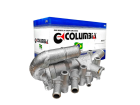 Carcaça da Válvula Termostática COLUMBIA para Ford Focus 1.6 8V GL GLX VERSÃO BASE ZETEC ROCAM Gasolina 2003 até 2007 - Cod. COL VAL 402.82