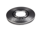 2 Disco de Freio Fremax para Kia Bongo 2.4 2.7 3.6 8V 1993 até 2012 - Cod. BD2703