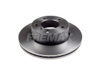 2 Disco de Freio Fremax para BMW 116i 1.6 16V 2012 até 2015 - Cod. BD4629