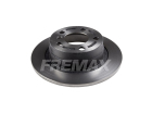2 Disco de Freio Fremax para BMW 118i 1.6 2.0 16V 2010 até 2015 - Cod. BD4667