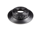 2 Disco de Freio Traseira Fremax para Mercedes-Benz C180 1.8 16V 2010 até 2012 - Cod. BD6477