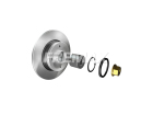 2 Disco de Freio Fremax para Renault Clio 1.0 1.6 8V 1.0 1.6 16V 1998 até 2016 - Cod. BD7823