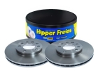 2 Disco de Freio Hipper Freios para Mitsubishi L200 2.5 4x4 2002 até 2003 - Cod. HF200C