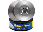 2 Disco de Freio Hipper Freios para Fiat 500 1.4 16V 1.4 8V 2008 até 2017 - Cod. HF33