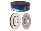2 Disco de Freio MDS para Mitsubishi Pajero Dakar 3.2 16V 3.5 24V 2009 até 2016 - Cod. D377E