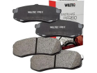 Pastilha de Freio Traseira WILLTEC para Toyota Hilux SW4 2.8 2006 até 2024 - Cod. FP611
