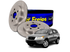 2 Disco de Freio Hipper Freios para Kia Sorento 3.5 24V 2.4 16V 2010 até 2015 - Cod. HF329B