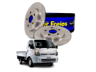 2 Disco de Freio Hipper Freios para Kia Bongo 2.4 2.7 3.6 8V 1993 até 2012 - Cod. HF352B