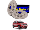 2 Disco de Freio Hipper Freios para Ford EcoSport 1.5 1.6 2.0 2013 até 2021 - Cod. HF18J