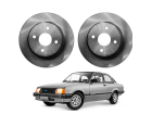 2 Disco de Freio Hipper Freios para Chevrolet Chevette 1.4 8V 1974 até 1979 - Cod. HF22A