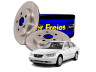 2 Disco de Freio Hipper Freios para Hyundai Azera 3.3 24V 2007 até 2011 - Cod. HF325F