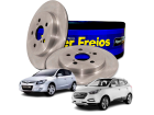 2 Disco de Freio Hipper Freios para Hyundai ix35 2.0 16V 2010 até 2014 - Cod. HF325P