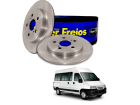 2 Disco de Freio Hipper Freios para Peugeot Boxer 2.3 16V 2010 até 2017 - Cod. HF41A