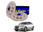 2 Disco de Freio Hipper Freios para Chevrolet Cruze 1.8 16V 2011 até 2016 - Cod. HF51E