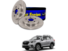 2 Disco de Freio Hipper Freios para Subaru Legacy 2.0 16V 1994 até 1998 - Cod. HF654