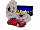 2 Disco de Freio Hipper Freios para Honda Civic 1.5 1.6 16V 1992 até 2000 - Cod. HF706