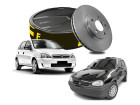 2 Disco de Freio Dianteira Fremax para Chevrolet Corsa 1.0 16V 1.0 1.4 8V 1999 até 2012 - Cod. BD7966