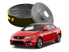 2 Disco de Freio Fremax para Kia Cerato 1.6 2.0 16V 2006 até 2013 - Cod. BD5158