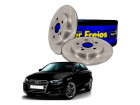 2 Disco de Freio Hipper Freios para Volkswagen Jetta 2.5 20V 2007 até 2013 - Cod. HF83A