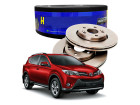 2 Disco de Freio Hipper Freios para Toyota Rav4 2.0 2.5 16V 2013 até 2015 - Cod. HF515B