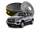 2 Disco de Freio Fremax para Mercedes-Benz GLE 350 3.0 24V 2016 até 2019 - Cod. BD3496