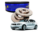 2 Disco de Freio Hipper Freios para BMW 118i 1.6 2.0 16V 2010 até 2015 - Cod. HF934