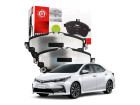 Pastilha de Freio Ferodo para Toyota Corolla 1.8 2.0 16V ALTIS ALTIS HYBRID ALTIS HYBRID PREMIUM GLI GR-S XEI 2019 até 2024 - Cod. HQF-2483AC