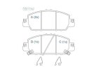 Pastilha de Freio Dianteira WILLTEC para Honda Civic 1.5 2.0 16V EX SI TOURING 2018 até 2021 - Cod. FP266