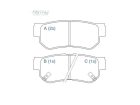 Pastilha de Freio Traseira WILLTEC para Kia Sportage 2005 até 2010 - Cod. FP583