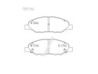 Pastilha de Freio Dianteira WILLTEC para Nissan Livina 1.6 1.8 16V 2011 até 2014 - Cod. FP718