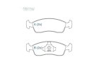 Pastilha de Freio Dianteira WILLTEC para Fiat Mobi EASY ON LIKE ON WAY WAY ON 2017 até 2020 - Cod. FP761