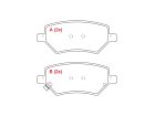 Pastilha de Freio Dianteira WILLTEC para Chery Tiggo 2 1.5 16V 2019 até 2022 - Cod. PW1051