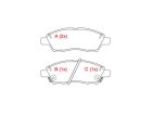 Pastilha de Freio Dianteira WILLTEC para Nissan Versa 1.6 16V S SL SV 2011 até 2020 - Cod. PW173