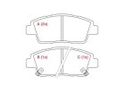 Pastilha de Freio Dianteira WILLTEC para Hyundai HB20 1.0 12V 2013 até 2023 - Cod. PW174