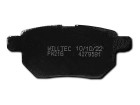 Pastilha de Freio Traseira WILLTEC para JAC Motors T5 2017 até 2018 - Cod. PW216