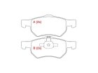 Pastilha de Freio Dianteira WILLTEC para Chrysler Grand Caravan 2000 até 2007 - Cod. PW427
