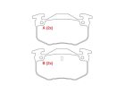 Pastilha de Freio Traseira WILLTEC para Citroen Xsara 1.6 1.8 2.0 1998 até 2004 - Cod. PW465