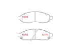 Pastilha de Freio Dianteira WILLTEC para Nissan Pathfinder 2006 até 2009 - Cod. PW675