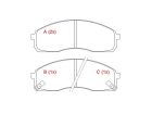 Pastilha de Freio Dianteira WILLTEC para Hyundai HR 2.5 8V 2.5 16V 2006 até 2024 - Cod. PW702
