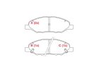 Pastilha de Freio Dianteira WILLTEC para Nissan Tiida 1.8 16V 2008 até 2013 - Cod. PW718