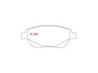 Pastilha de Freio Dianteira WILLTEC para Citroen C4 1.6 2.0 16V Pallas 2006 até 2014 - Cod. PW721