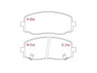 Pastilha de Freio Dianteira WILLTEC para Kia Picanto 1.0 1.1 12V 2005 até 2011 - Cod. PW724