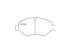 Pastilha de Freio Dianteira WILLTEC para Mercedes-Benz Sprinter 2.2 16V 415 CHASSI 311 2013 até 2019 - Cod. PW739