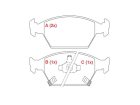 Pastilha de Freio Dianteira WILLTEC para Honda City 1.5 16V EX EXL LX 2010 até 2016 - Cod. PW745