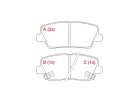 Pastilha de Freio Traseira WILLTEC para Kia Mohave 3.0 3.8 4.6 2011 até 2017 - Cod. PW870