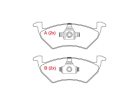 Pastilha de Freio Dianteira WILLTEC para Volkswagen Voyage 1.0 1.6 8V G5 G6 2012 até 2016 - Cod. PW961