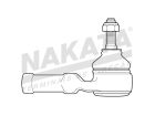Terminal de Direção Nakata para Renault Kangoo 1.0 1.6 16V 1.0 1.6 8V Flex Gasolina 2000 até 2015 - Cod. N99059