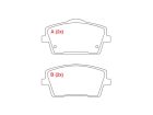 Pastilha de Freio Dianteira WILLTEC para Volvo XC40 2.0 16V T4 T5 MOMENTUM T5 R-DESIGN 2018 até 2020 - Cod. PW1026